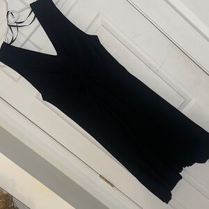 Fashion Bug Elegant Black Sleeveless Dress, Size XL